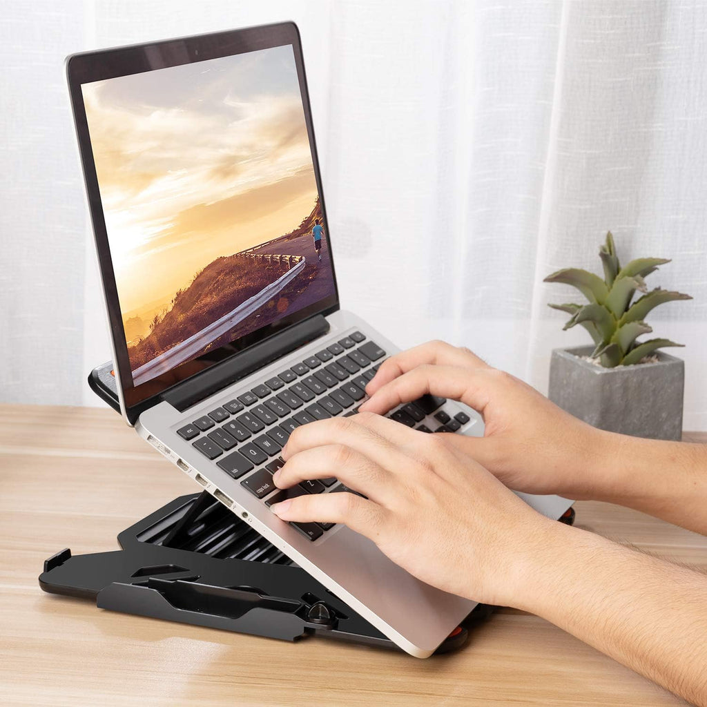 DeskMate - Adjustable Laptop Stand with Phone Holder